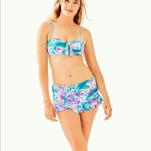 NWT Lilly Pulitzer bikini in Multi Postcards from Positano size 10